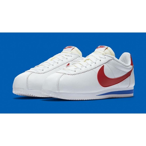 NIKE 882254 FORREST GUMP CLASSIC CORTEZ WHITE/RED SNEAKER SIZE 11.5